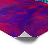 neon zebra poster (Hoek)