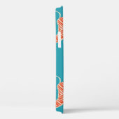Neon Zebra: Retro kleurrijke naadloos Case-Mate iPhone Case (Achterkant / Rechts)