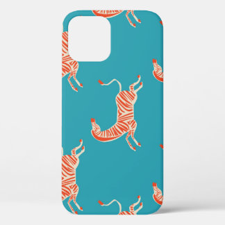 Neon Zebra: Retro kleurrijke naadloos Case-Mate iPhone Case