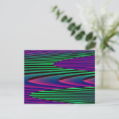 Neon Zeeen Briefkaart (Staand voorkant)