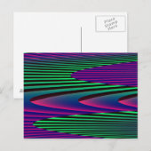 Neon Zeeen Briefkaart (Voorkant / Achterkant)