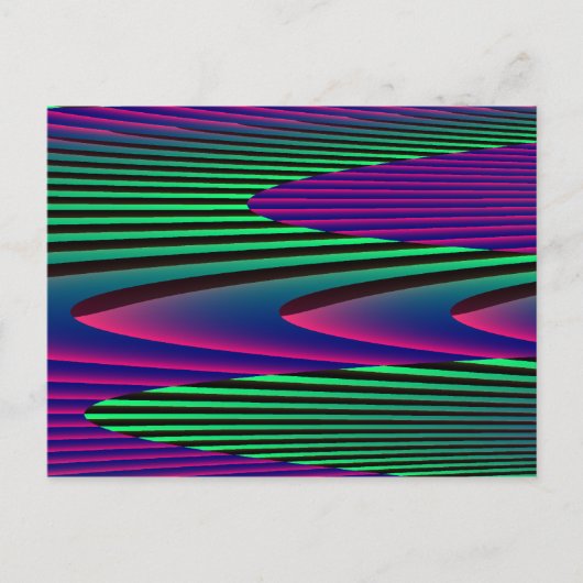 Neon Zeeen Briefkaart (Voorkant)