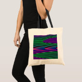 Neon Zeeen Canvas tas (Voorkant (product))