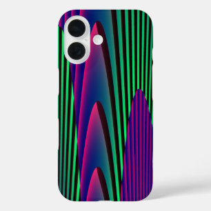 Neon zeeën iPhone 16 hoesje