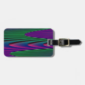 Neon Zeeen Custom Bagagelabel (Voorkant horizontaal)