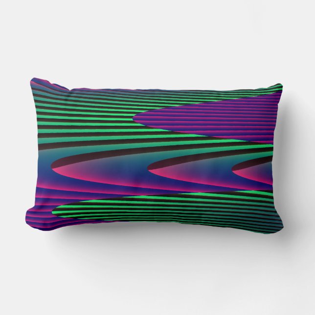 Neon Zeeen Pillow Kussen (Voorkant)