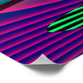 Neon Zeeën Poster (Hoek)