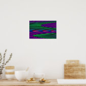 Neon Zeeën Poster (Keuken)