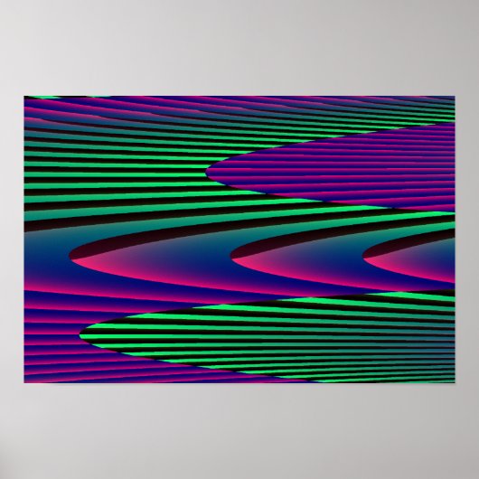 Neon Zeeën Poster (Voorkant)