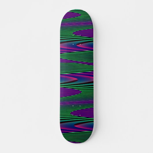 Neon Zeeen Skateboard (Voorkant)