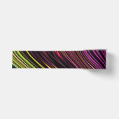 Neon Zig Zag Swirl Ribbon Grosgrain Lint (Voorkant)