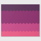 Neon Zonsondergang Patroon Cadeaupapier (Vlak)