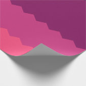 Neon Zonsondergang Patroon Cadeaupapier (Hoek)