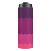 Neon zonsondergang patroon thermosbeker (Voorkant)