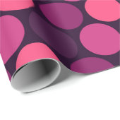 Neon Zonsondergang Stippelpatroon Cadeaupapier (Rol Hoek)