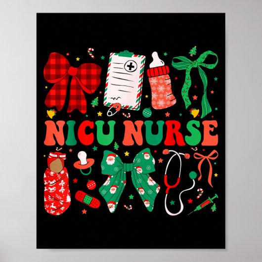 Neonatal Intensive Care Unit Coquette Nicu Nurse C Poster (Voorkant)