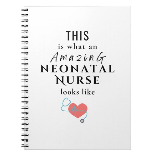 Neonatal Nurse Notitieboek (Voorkant)