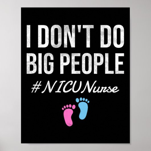 Neonatale Intensive Care Unit Nicu Nurse Poster (Voorkant)