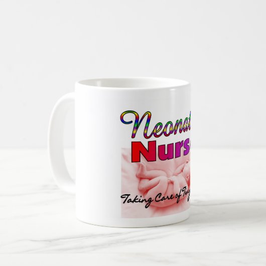 Neonatale/NICU-zurencadeautjes Koffiemok (Voorkant links)