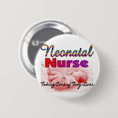Neonatale/NICU-zurencadeautjes Ronde Button 5,7 Cm (Voorkant /achterkant)