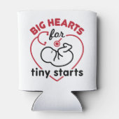 Neonatale NICU Zuurgrote harten voor kleine kunstw Blikjeskoeler (Achterkant)