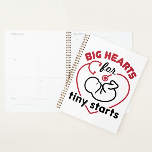 Neonatale NICU Zuurgrote harten voor kleine kunstw Planner (Display)