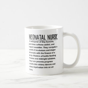Neonatale verpleegkundige koffiemok