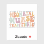 Neonatale verpleegkundige sticker (Vel)