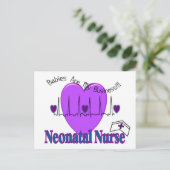 Neonatale zurencadeauideeën—unieke Design Briefkaart (Staand voorkant)