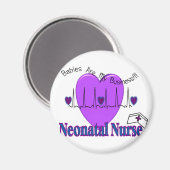 Neonatale zurencadeauideeën—unieke Design Magneet (Voorkant / Achterkant)