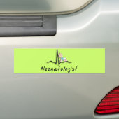 Neonatoloog Arts Gifts Bumpersticker (Op auto)