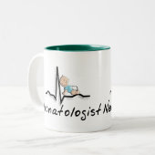 Neonatoloog Arts Gifts Tweekleurige Koffiemok (Voorkant links)