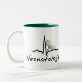 Neonatoloog Arts Gifts Tweekleurige Koffiemok (Links)
