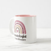 Neonatoloog Tweekleurige Koffiemok (Voorkant links)