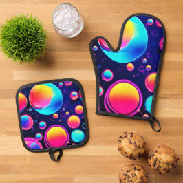 Neonbel Universum Ovenwant & Pannenlap Set