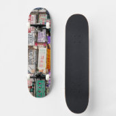 Neonborden in de straten van Hongkong Persoonlijk Skateboard (Voorkant)
