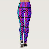 Neoncirkels Leggings (Achterkant)