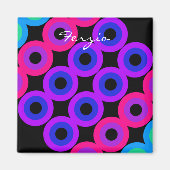Neoncirkels Magneet (Voorkant)