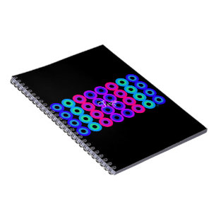 Neoncirkels Notitieboek