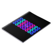 Neoncirkels Notitieboek (Linkerzijde)