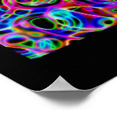 Neoncirkels Poster (Hoek)