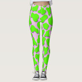 Neoncore Groene Koe Dierenprint Leggings (Voorkant)