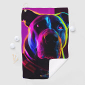 neondog golfhanddoek (Insitu)