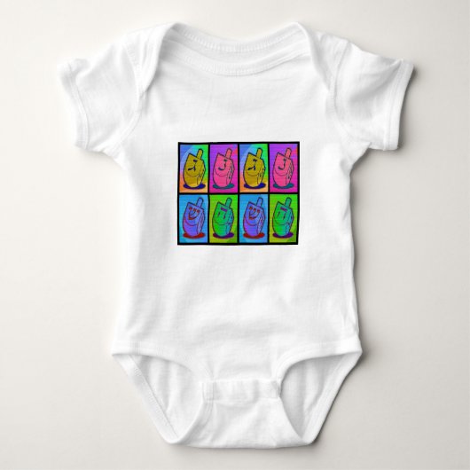 neondreidle romper (Voorkant)