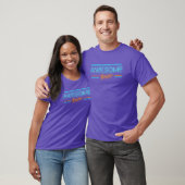 Neonechno Huis retro T-shirt (Unisex)
