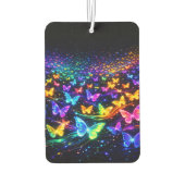 Neonfarbene Schmetterlinge Luchtverfrisser (Achterkant)