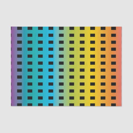 Neongloed in donkerkleurige fluorescentie 2 tissuepapier (Voorkant)