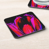 neongloeitulp bier onderzetter (Linkerzijde)