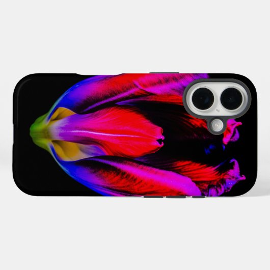 neongloeitulp Case-Mate iPhone case (Achterkant (horizontaal))