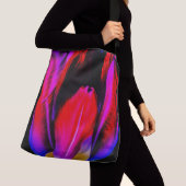 neongloeitulp crossbody tas (Dichtbij)